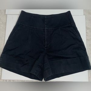 Black womens shorts